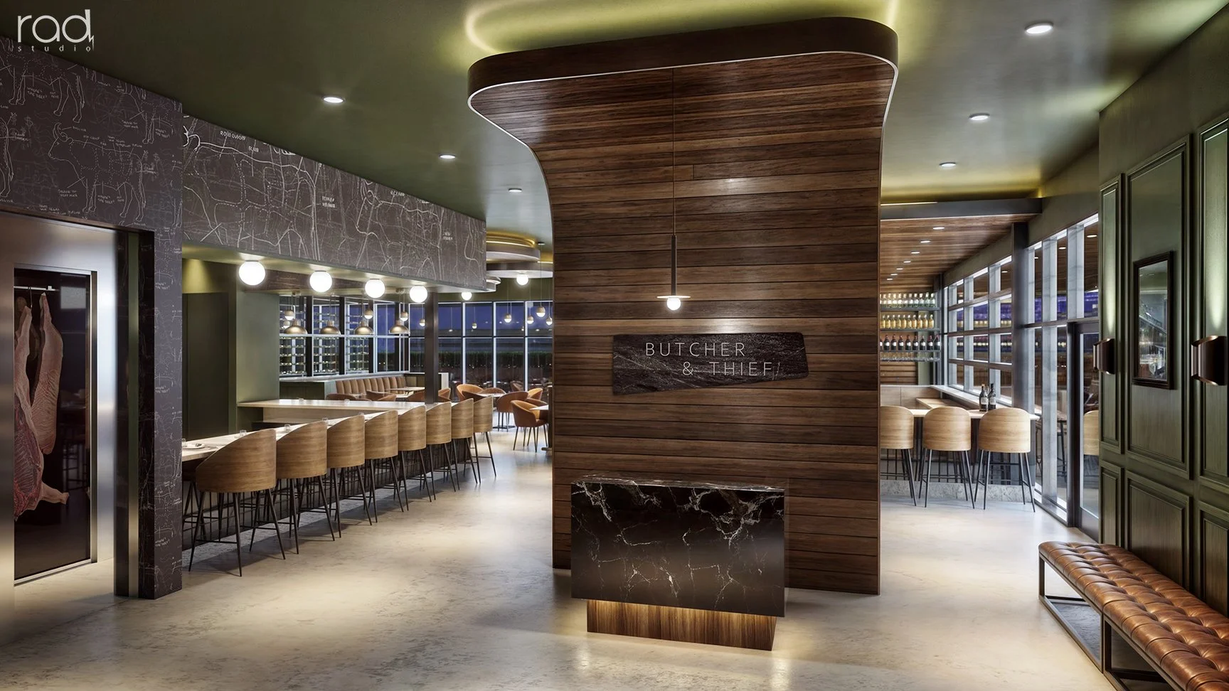 BUTCHER & THIEF | restaurant TI @ the Bend