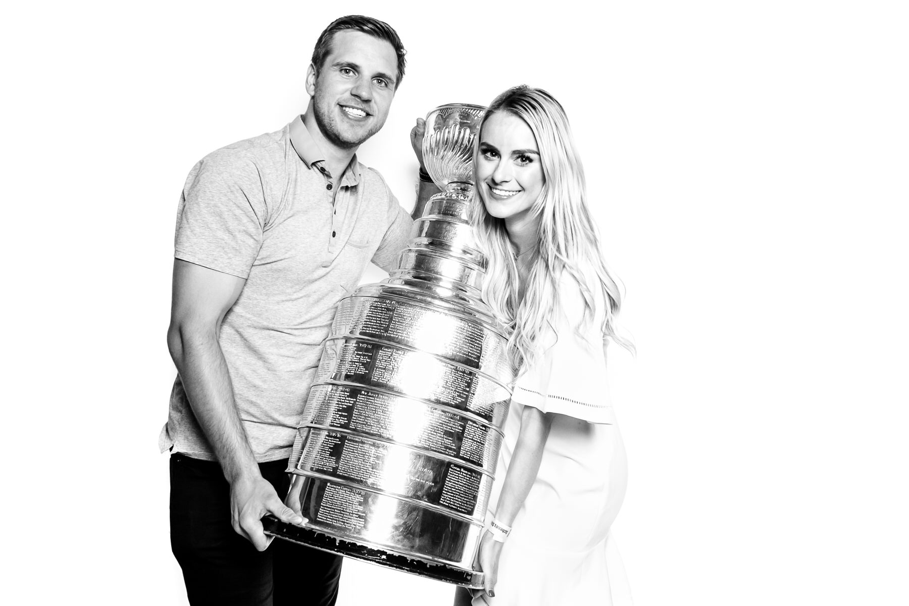 Stanley Cup Party  Black and white photo booth — Calgary Photo Booth