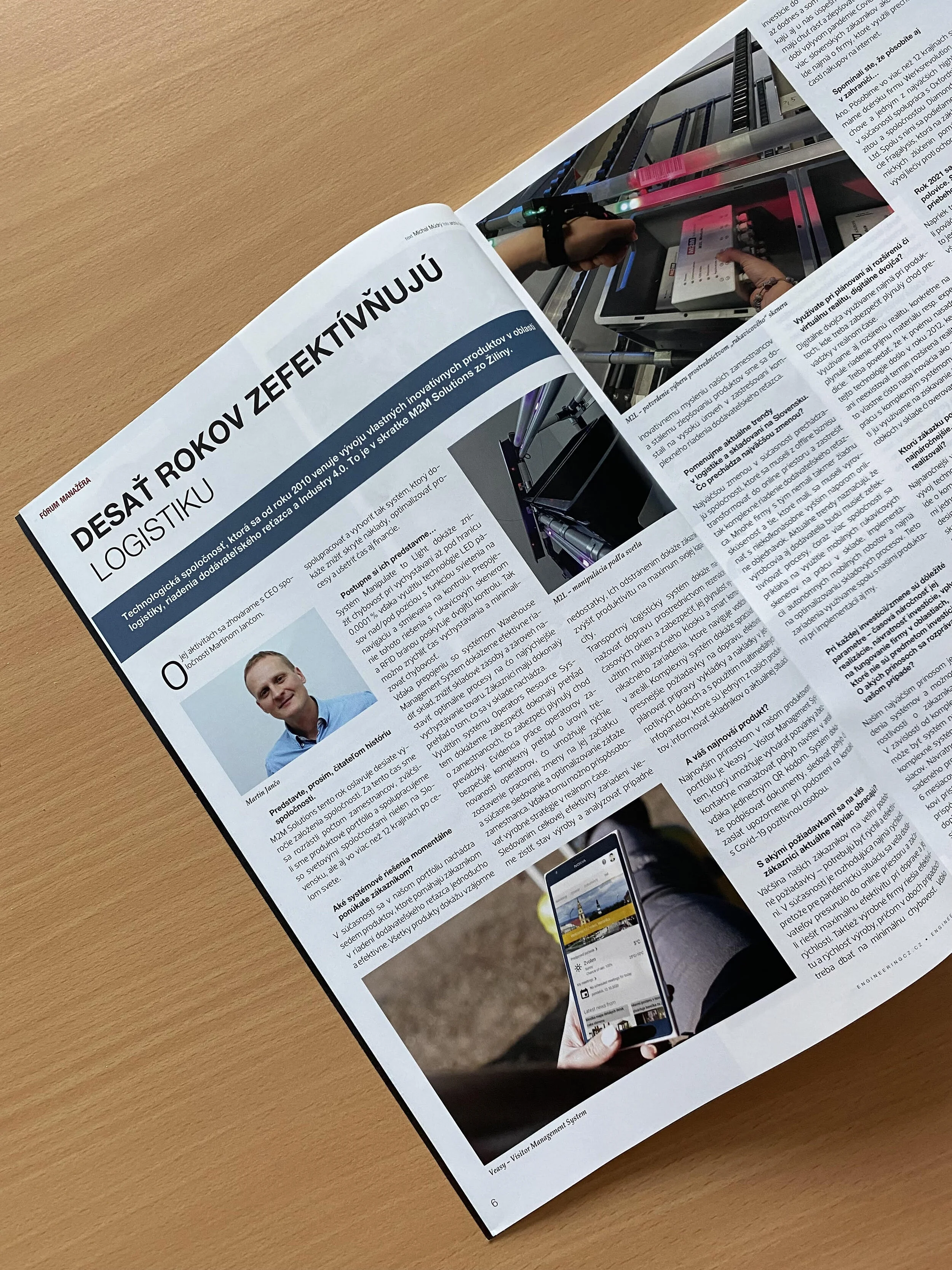 We have been streamlining logistics for 10 years. Successfully!