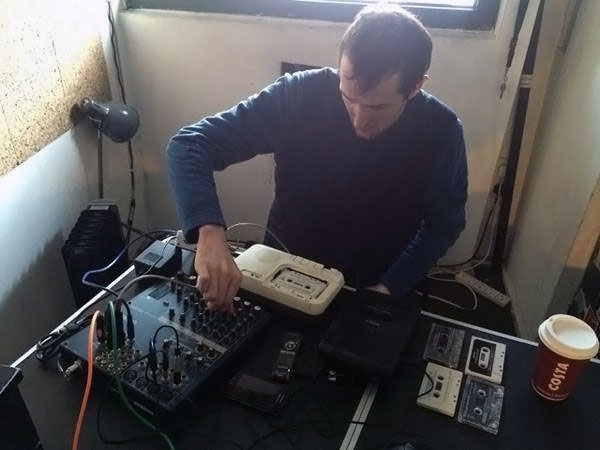  NTS Radio, London, 2015.  Live radio performance on Fractal Meat On A Spongy Bone, with tape recorders and cassettes, digital dictaphone, and iPod. 