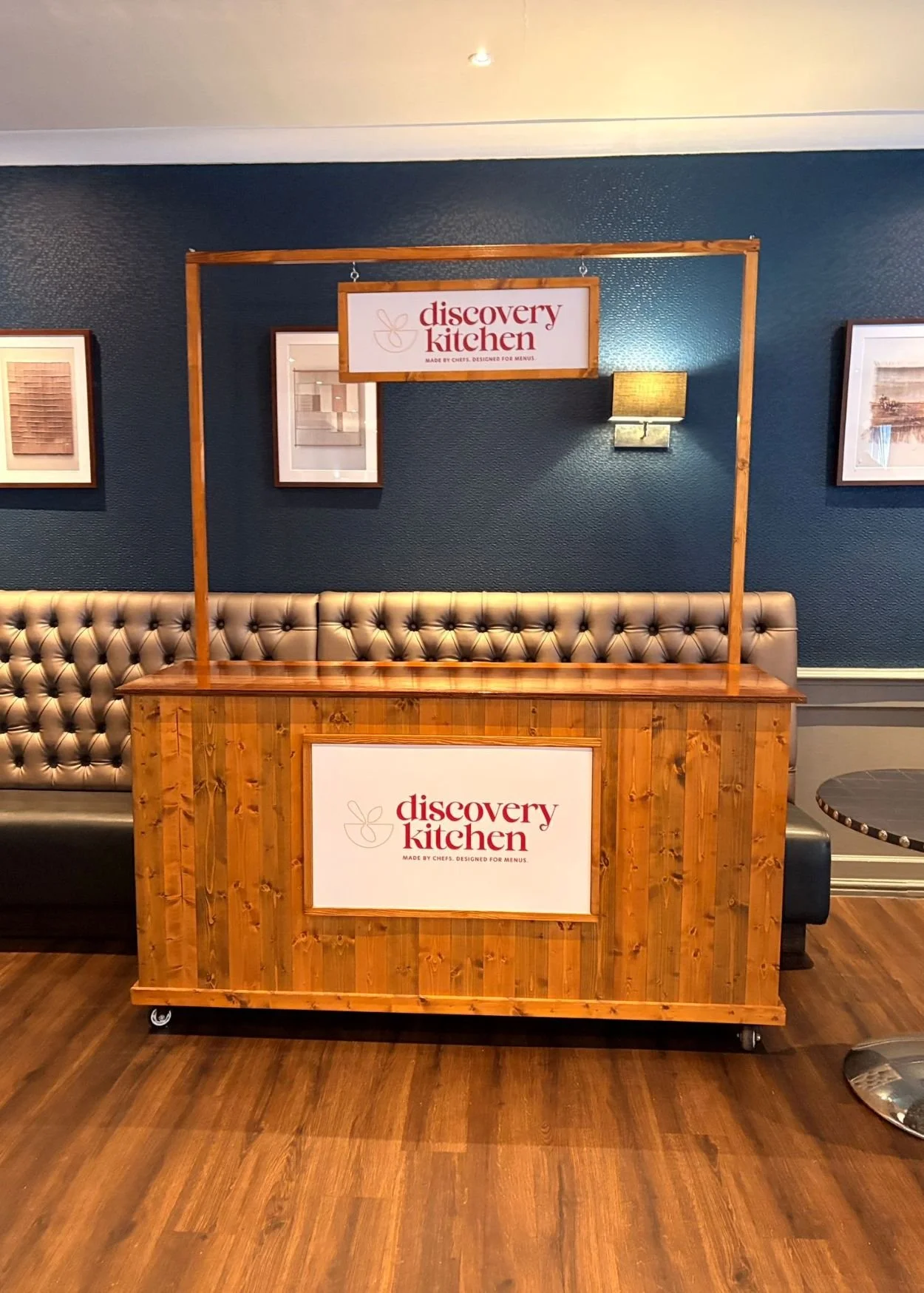 Quirky Group Wooden Food Stall Hire - Simply Food