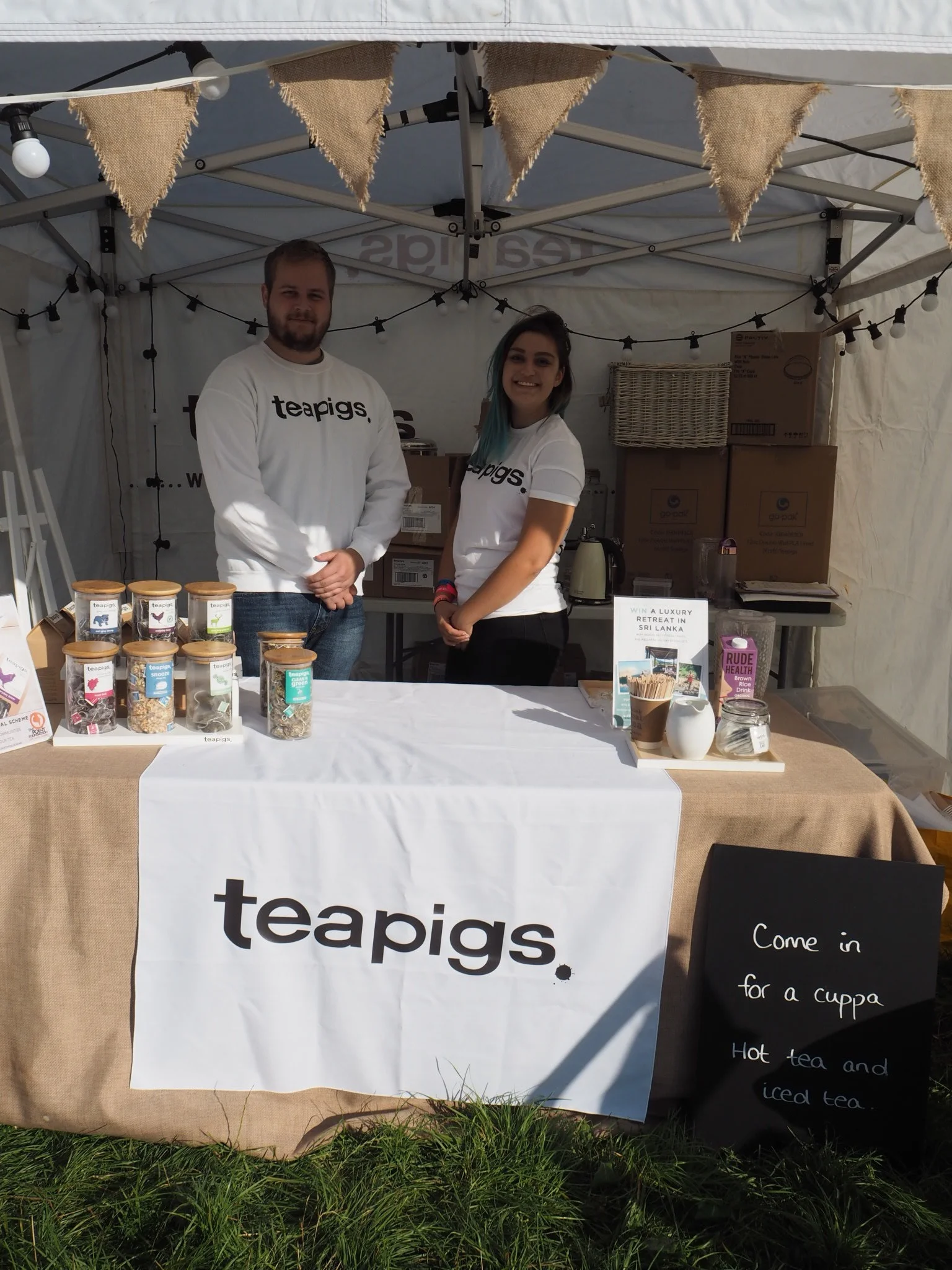 Quirky Group Staffing The Big Feastival for Teapigs