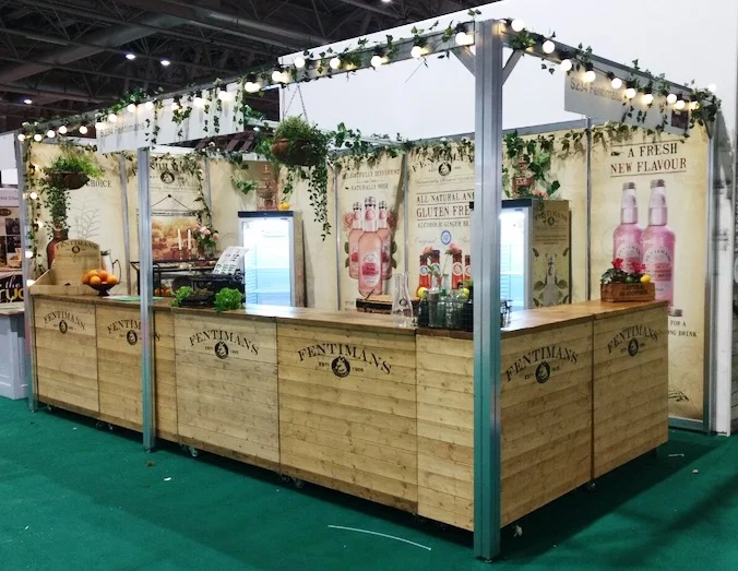 Flexible Bar Units for Exhibitions