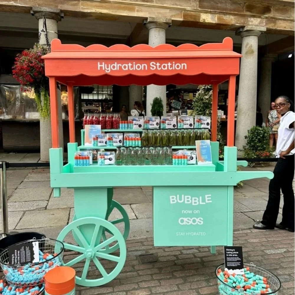 Quirky Group Retail Display Cart Hire - Asos