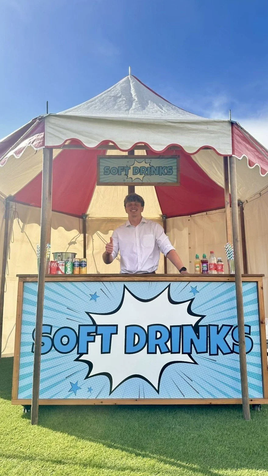 Quirky Group Soft Drinks Package Bar Hire - S&A Events