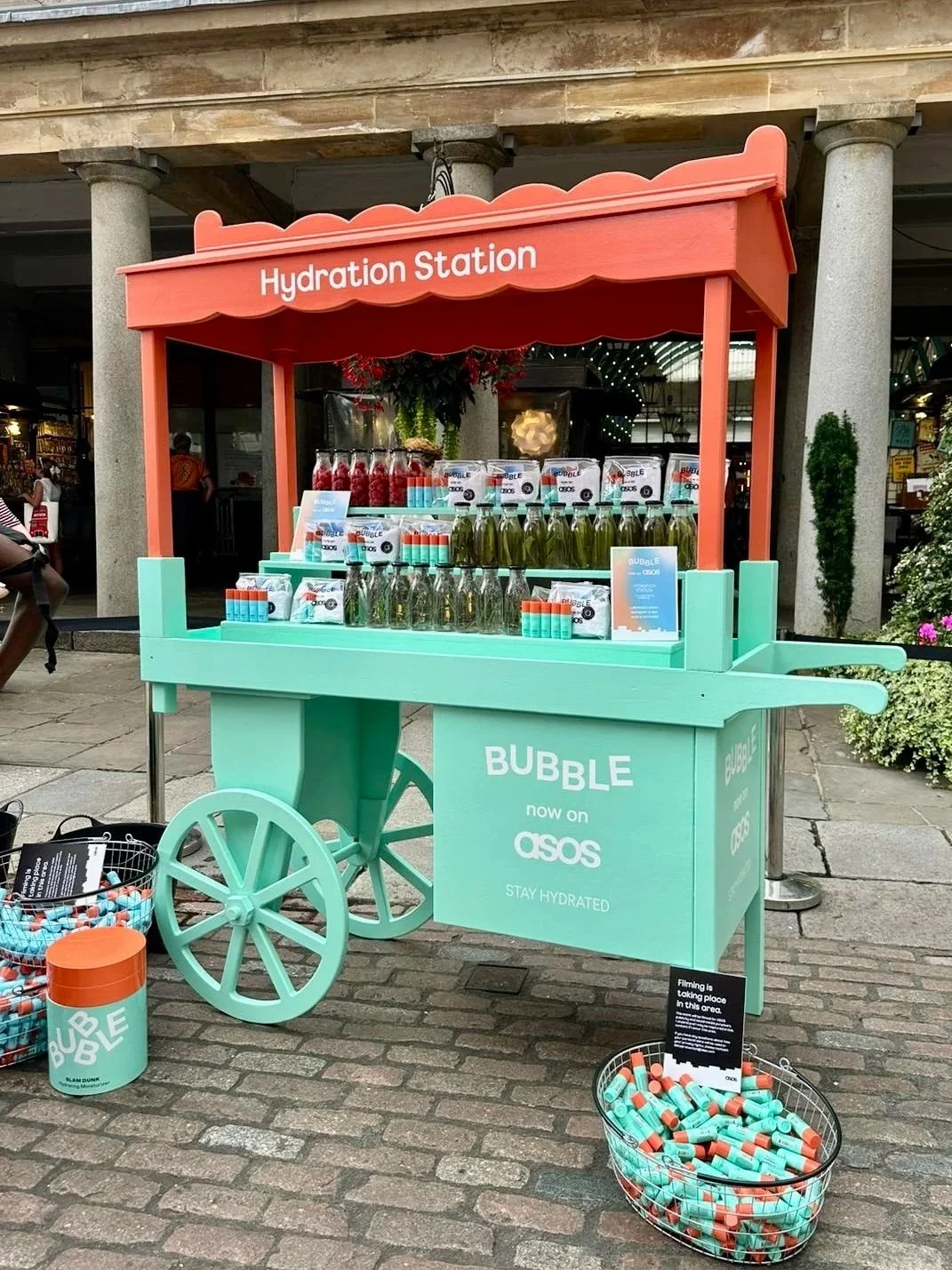 Quirky Group Retail Display Cart Hire - Asos