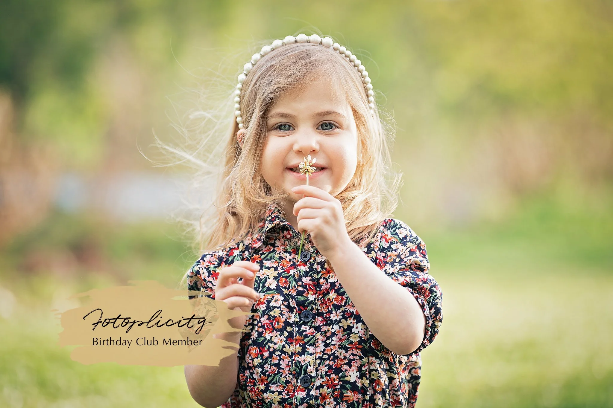 Child's birthday portrait session, Fotoplicity Birthday Club, East Brunswick NJ