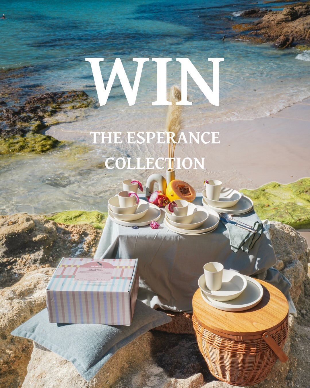 GIVEAWAY TIME ✨

Inspired by the soft, white sands of Esperance &mdash; calm, natural, and beautifully simple 🤍

We&rsquo;re giving one lucky family a 16-piece Elavoland dinnerware set.

Designed to be non-toxic, lightweight, and made for real life 