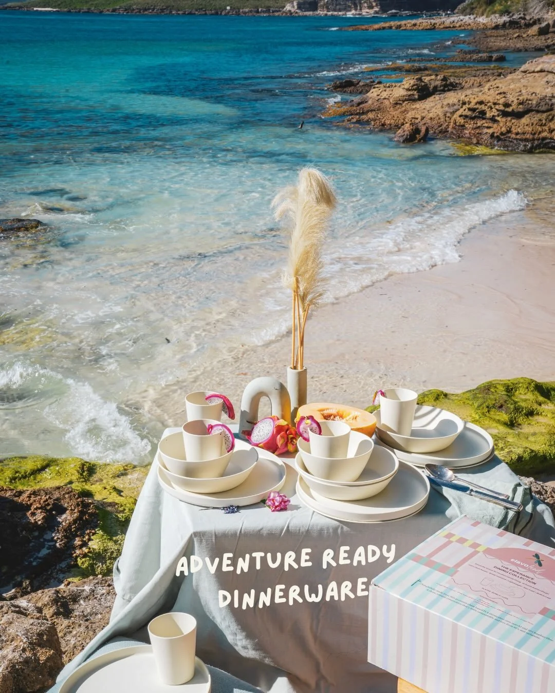 Dinnerware that goes wherever you go and looks ever so stylish in the process. Also low tox and the most eco friendly dinnerware you will ever find at the moment. 🌴🐚

#lowtoxliving #ecofirendly #pladinnerware #vanlife