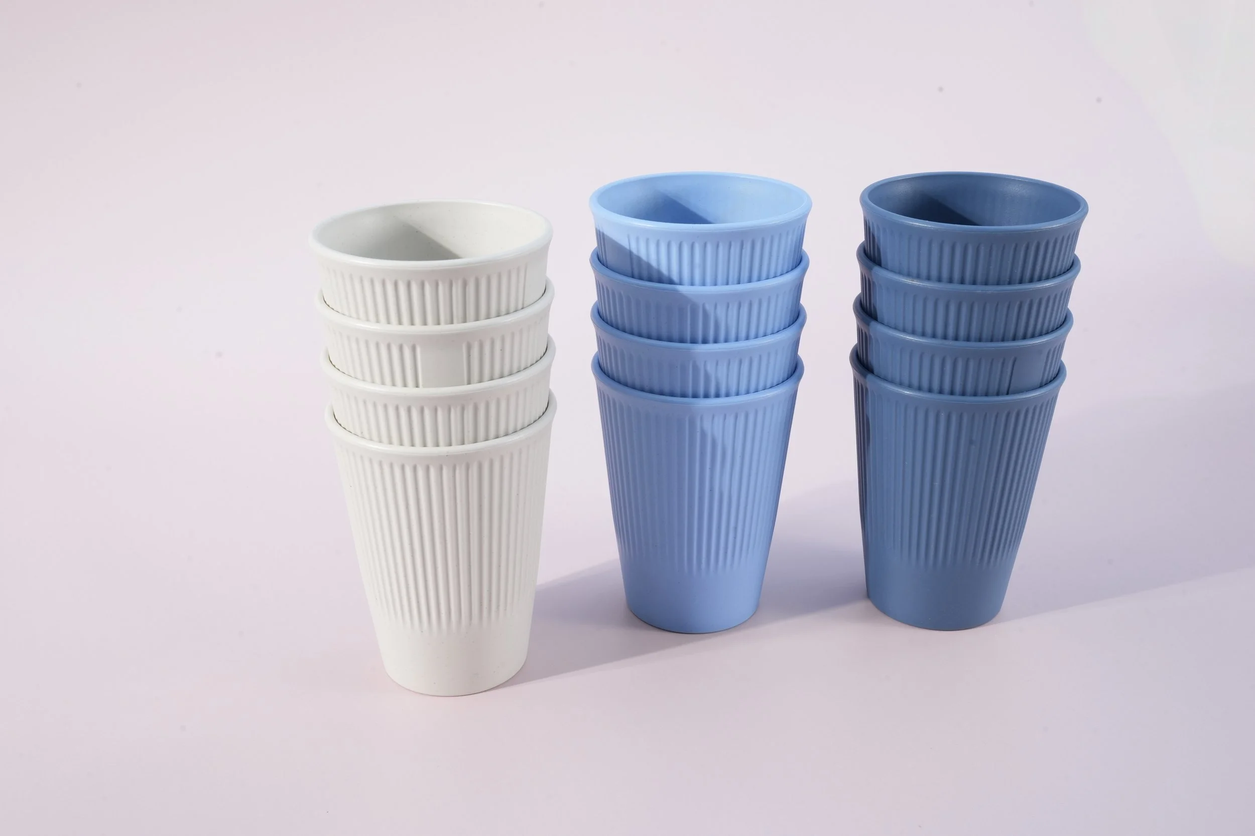 Wheat Straw Cups - Set of 4