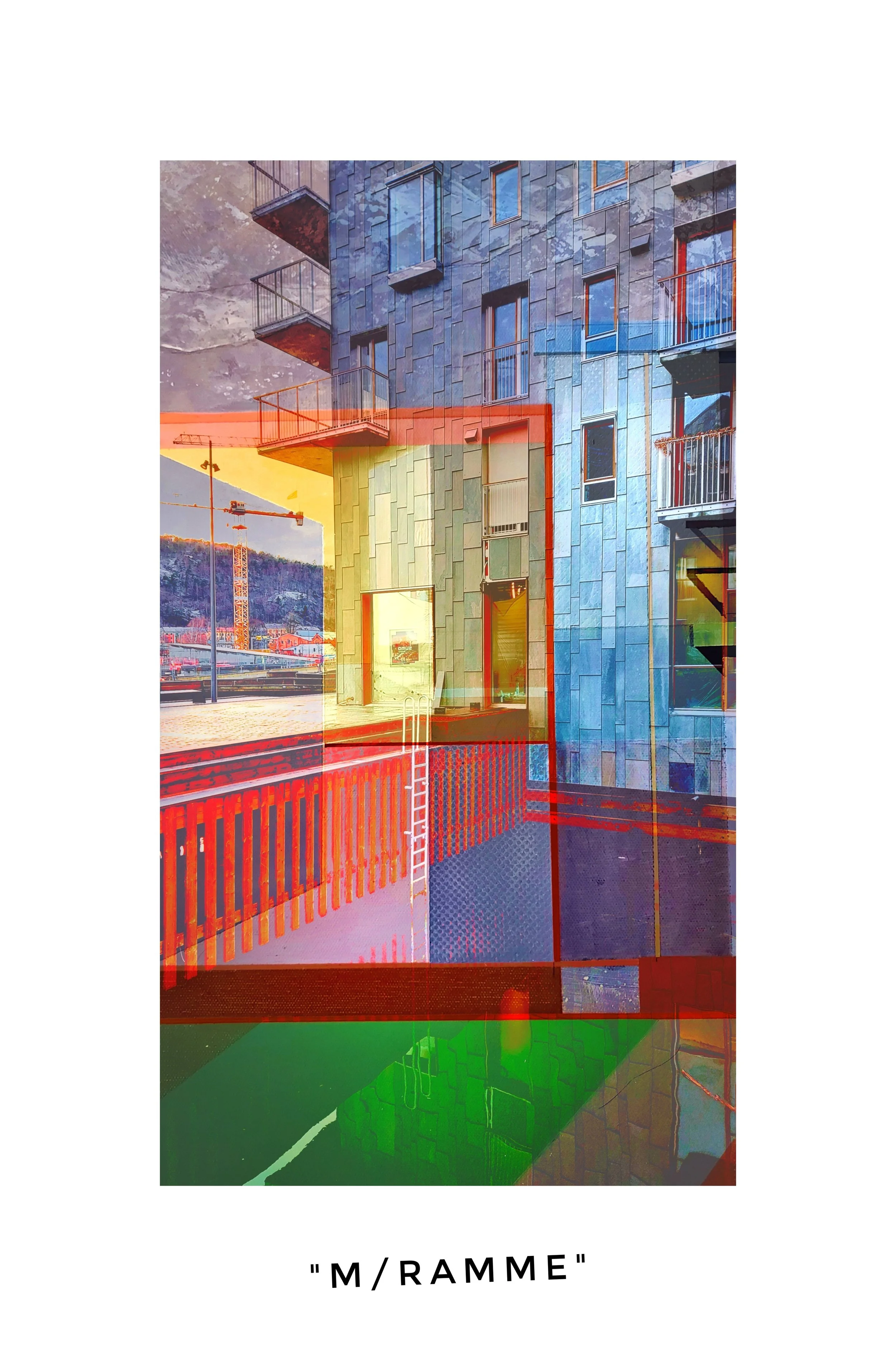 City,  motiv 40 × 70 DGA Innrammet .jpeg