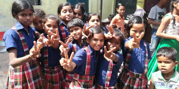 The girls at The SCIP ECO School are rocking it in the new uniforms. <3