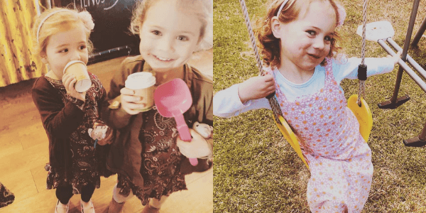 (L) When you rock up to a coffee date with your bestie, accidentally matching ☕️ Saving children in poverty, one outfit at a time 👌 (R) Nothing (I mean NOTHING) can stop this miss wearing her favourite summer dress on a freezing cold day and no way is she putting a jacket over it 😱 Shop for dresses and loads of other special items on our website & save a community in need at the same time 🙏