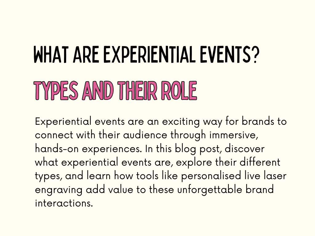 What Are Experiential Events? Types and Their Role