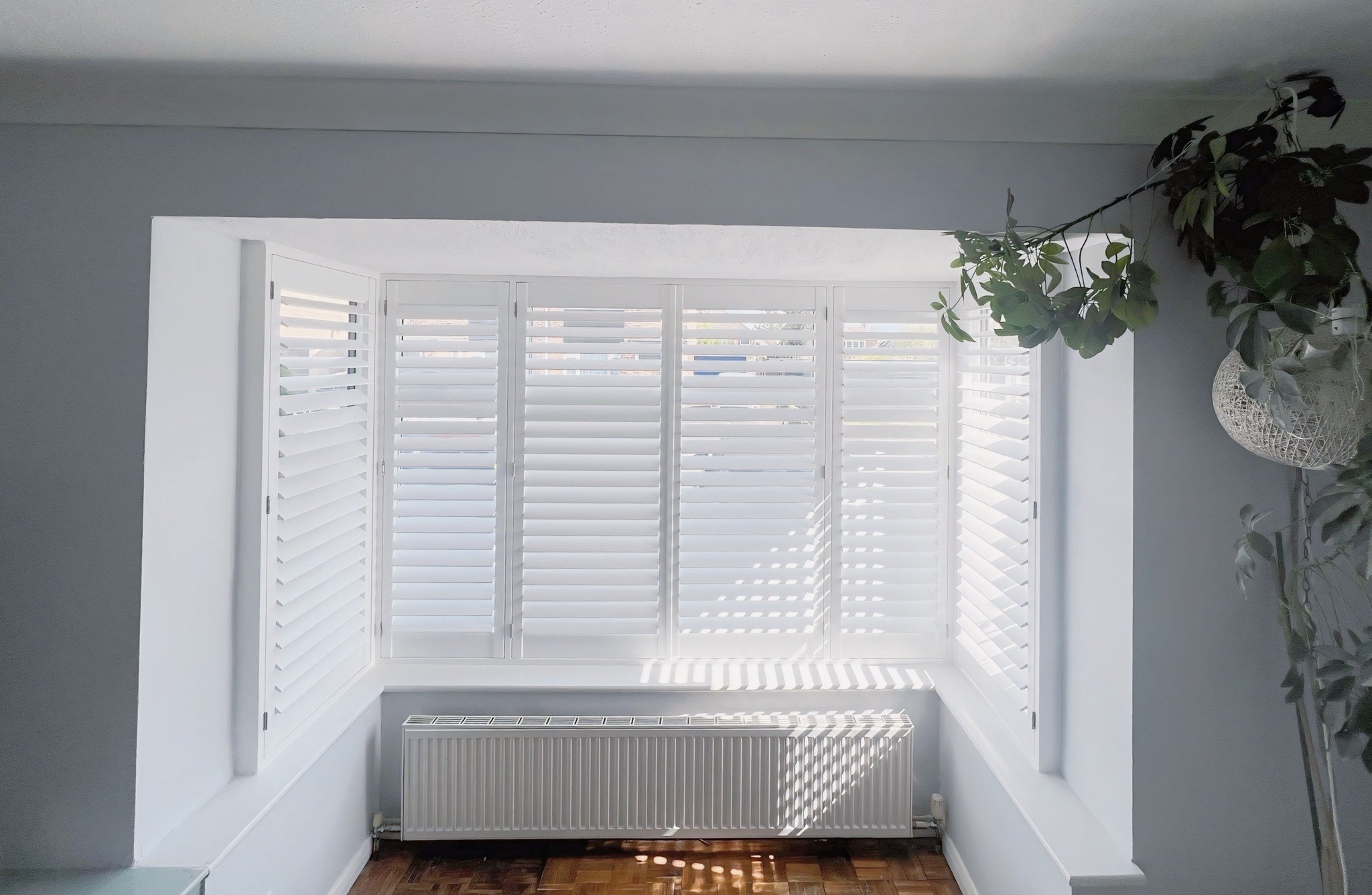 Transforming Bay Windows, One Shutter At a Time! 

Check out Our Latest Bay Window Installation, Bringing Elegance and Functionality to This Beautiful Bay Window. From Stunning Aesthetics to Enhanced Privacy, Our Shutters Do It All. 

Get in Touch to