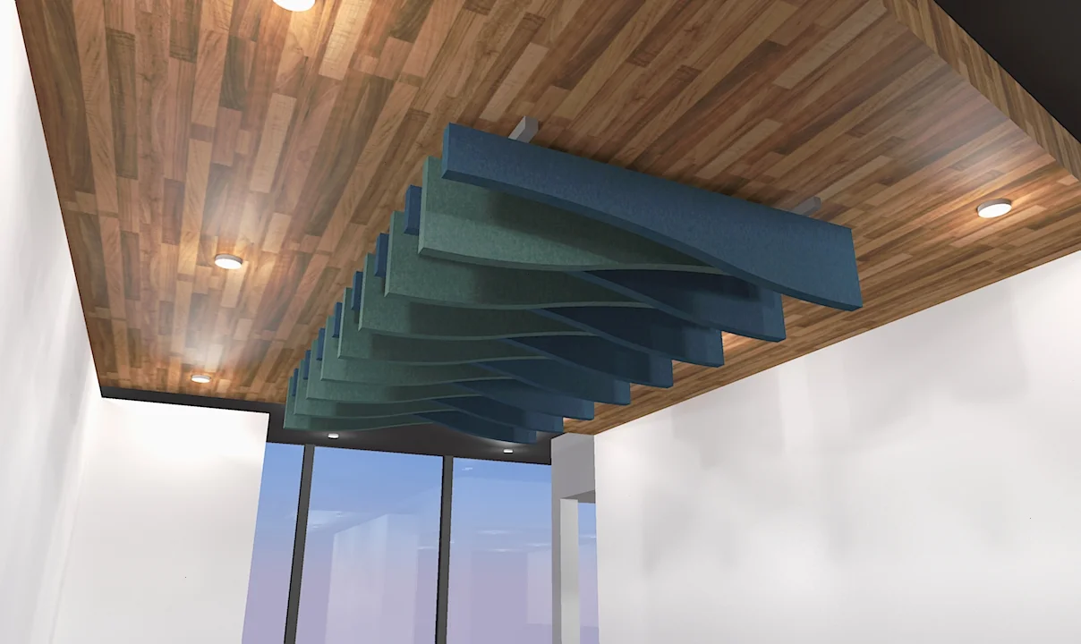 AgileRaft Acoustic Ceiling Rafts For Stylish Sound Control AgileRaft Acoustic Ceiling Rafts For Stylish Sound Control