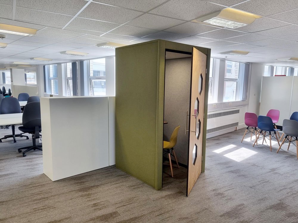 Office Phone Booths - Acoustic & Accessible — AgileAcoustics