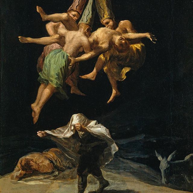 Francisco Goya - Witches' Flight - 1798
.
Art &amp; Mind is a journey into art, madness and the unconscious. An exploration of visionary artists and the creative impulse.
.
Currently showing in cinemas worldwide. Tickets &amp; info via art-mind.co.uk