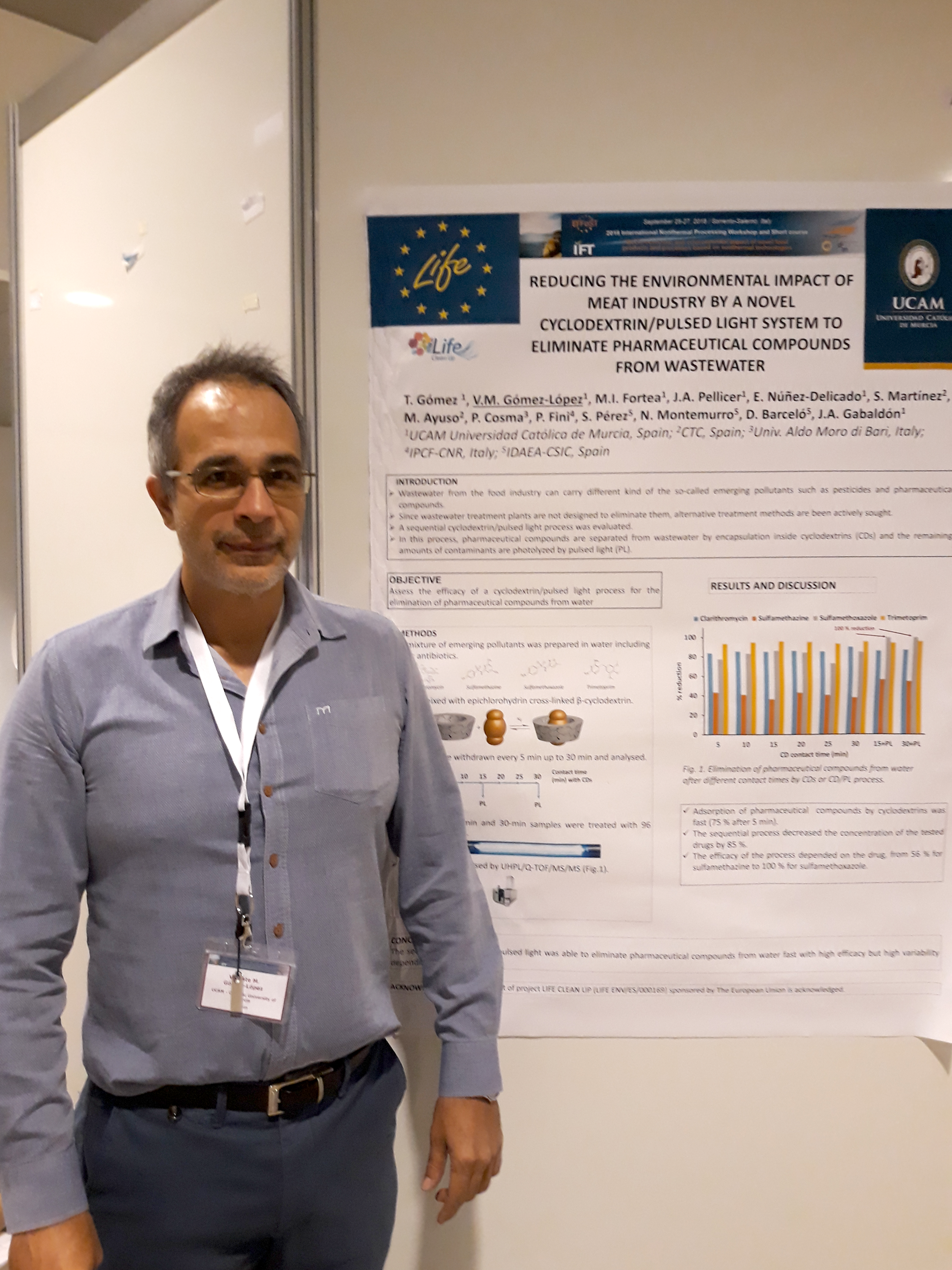 The Life Clean Up project present in “2018 International Nonthermal Processing Workshop and Short Course”