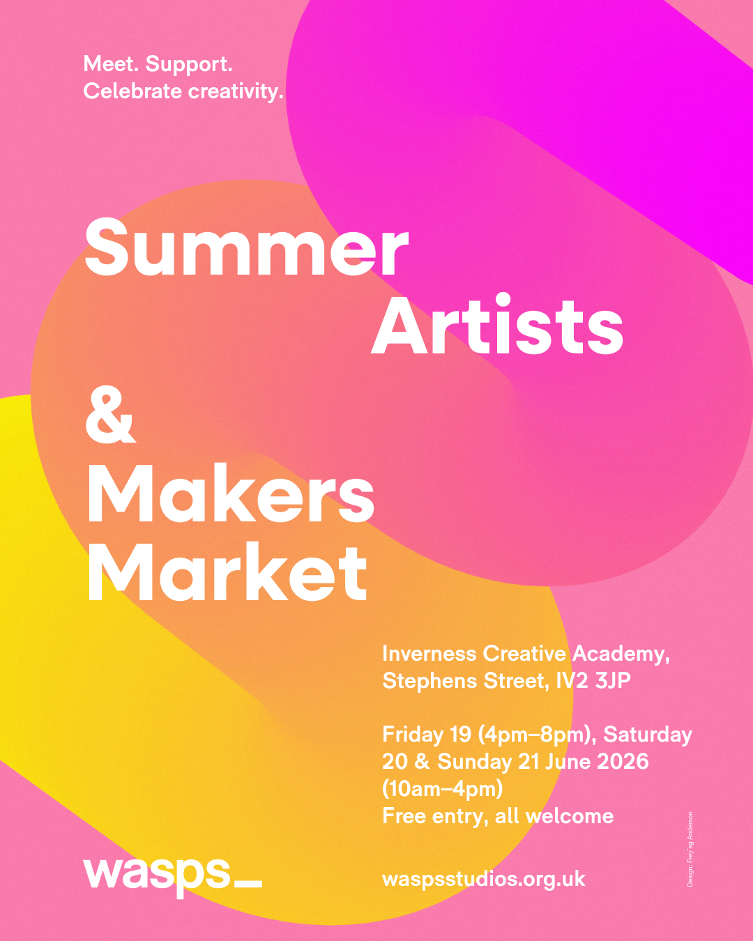 wasps_Studios Summer Artists and Makers Market - Inverness Creative Academy