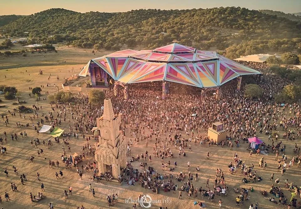 The Dance Temple - Boom Festival, 2022 - Portugal. 
