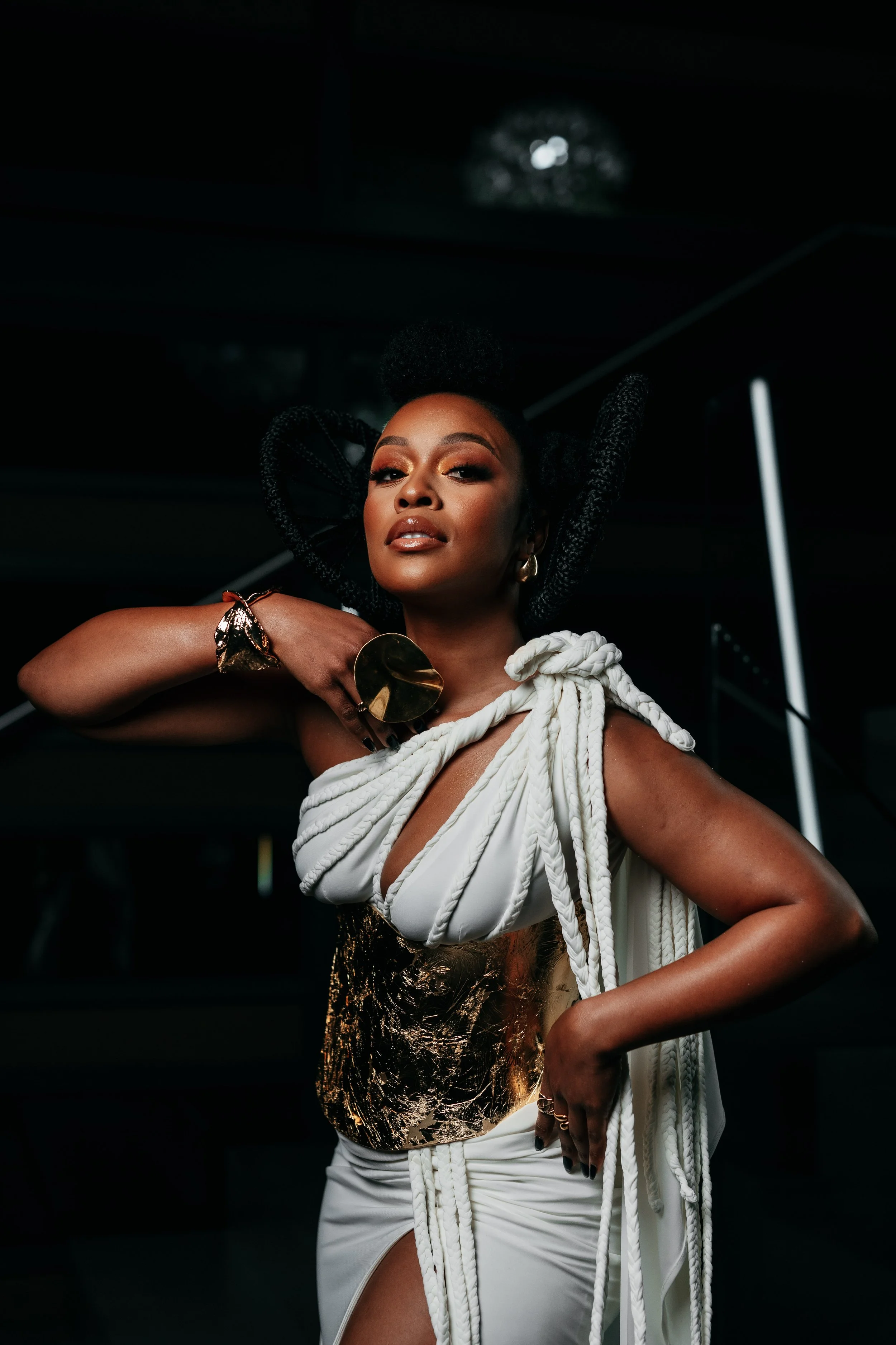 Nomzamo Mbatha Partners With Creme of Nature