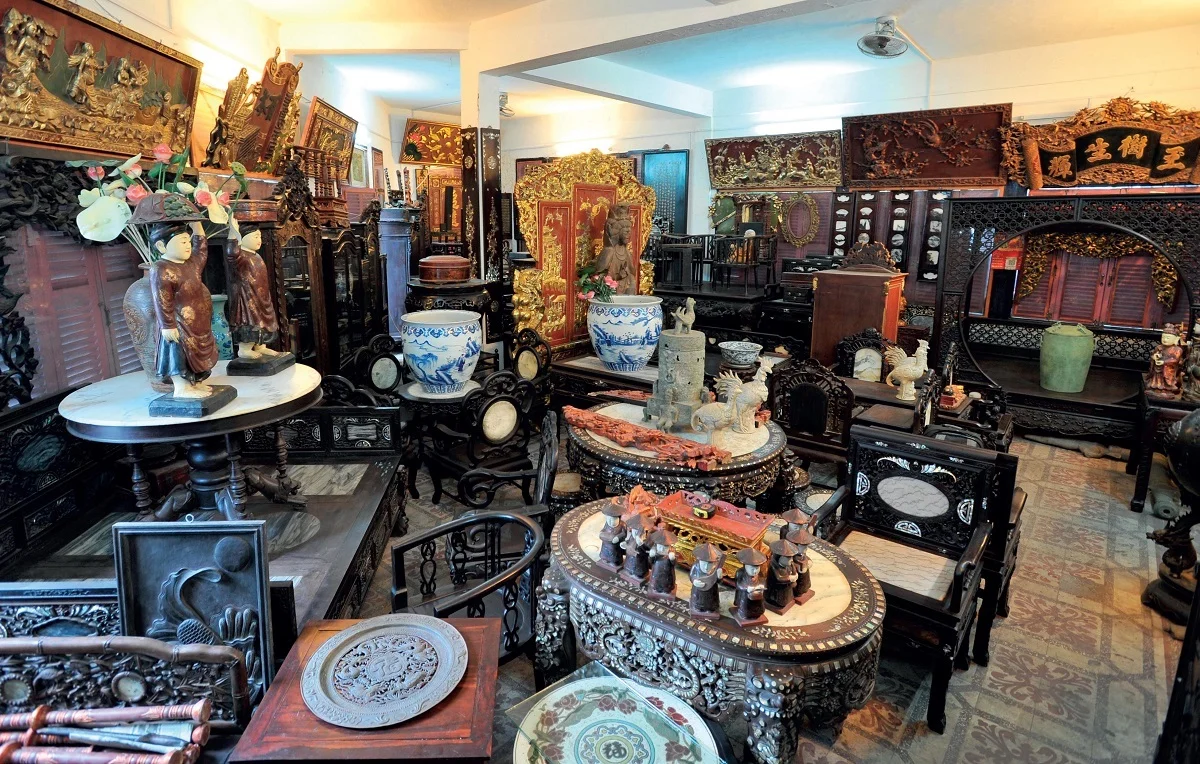 Mercado das pulgas. Foto: Saigon Tours