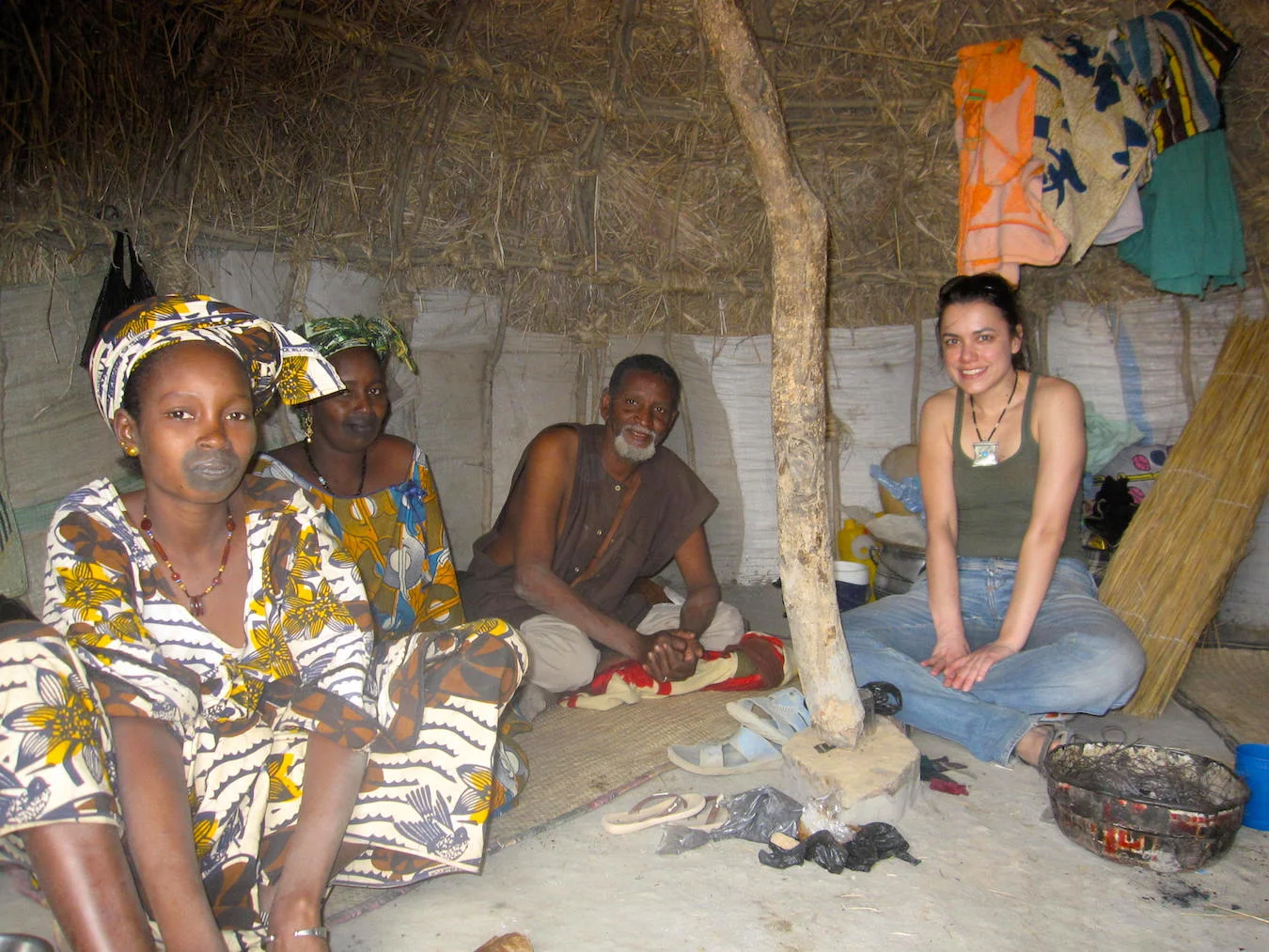 Mulheres da etnia Fulani (Peul), com as tatuagens ao redor da boca. Foto: Patti Neves