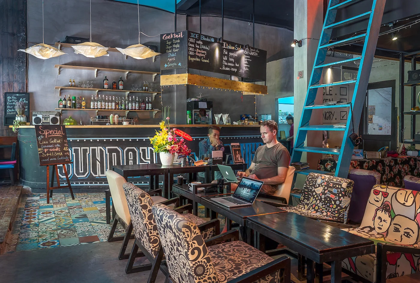 The Banksy Cafe. Photo: Jimmy Eats World