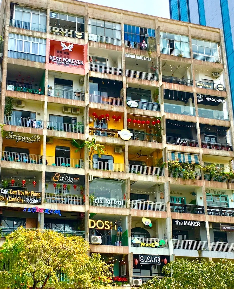 Café Apartment em Ho Chi Min. Foto: Patti Neves