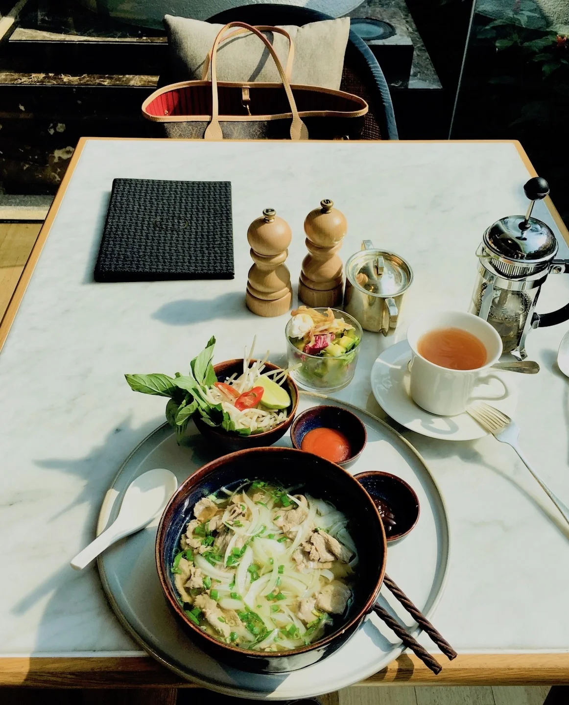 Pho from Park Hyatt Saigon. Photo: Patti Neves