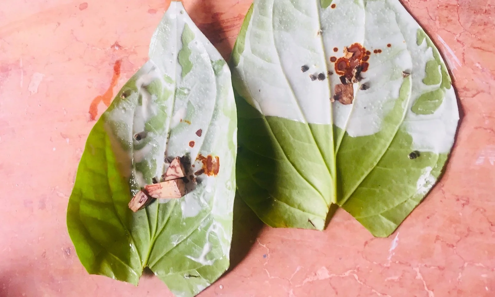 Betel quid, pronto pra ser enrolado. Foto: Patti Neves