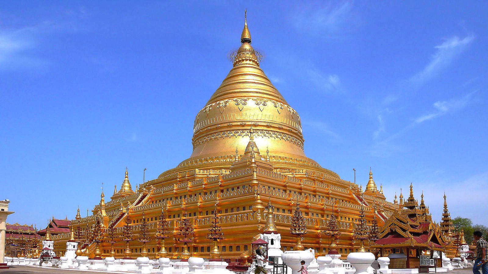 Shwezigon, o primo do Shwedagon. Wikimedia common