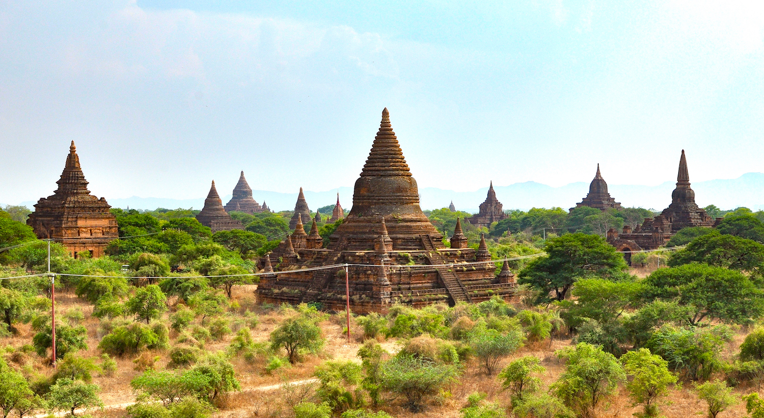 Templos desconhecidos em Bagan. Foto: Patti Neves