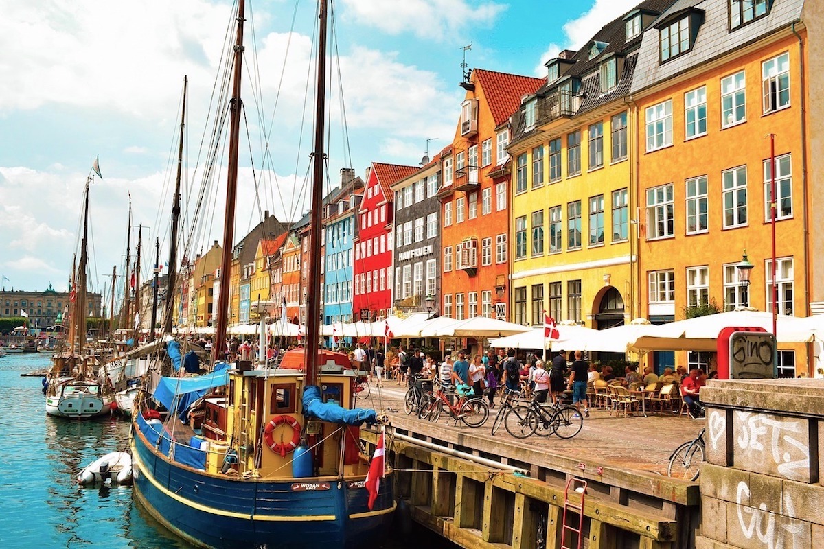 Uma vista clássica de Copenhague. Foto: Pixabay