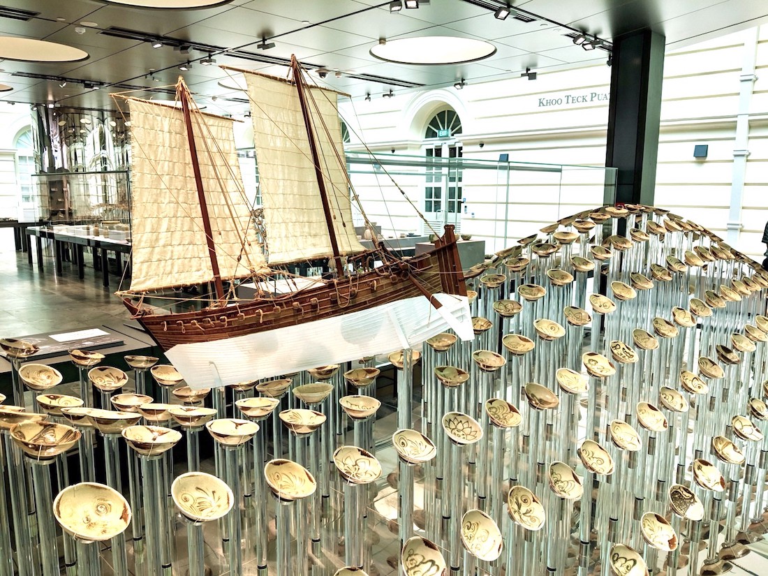 Replica do navio que naufragou em Belitung. Foto: ACM