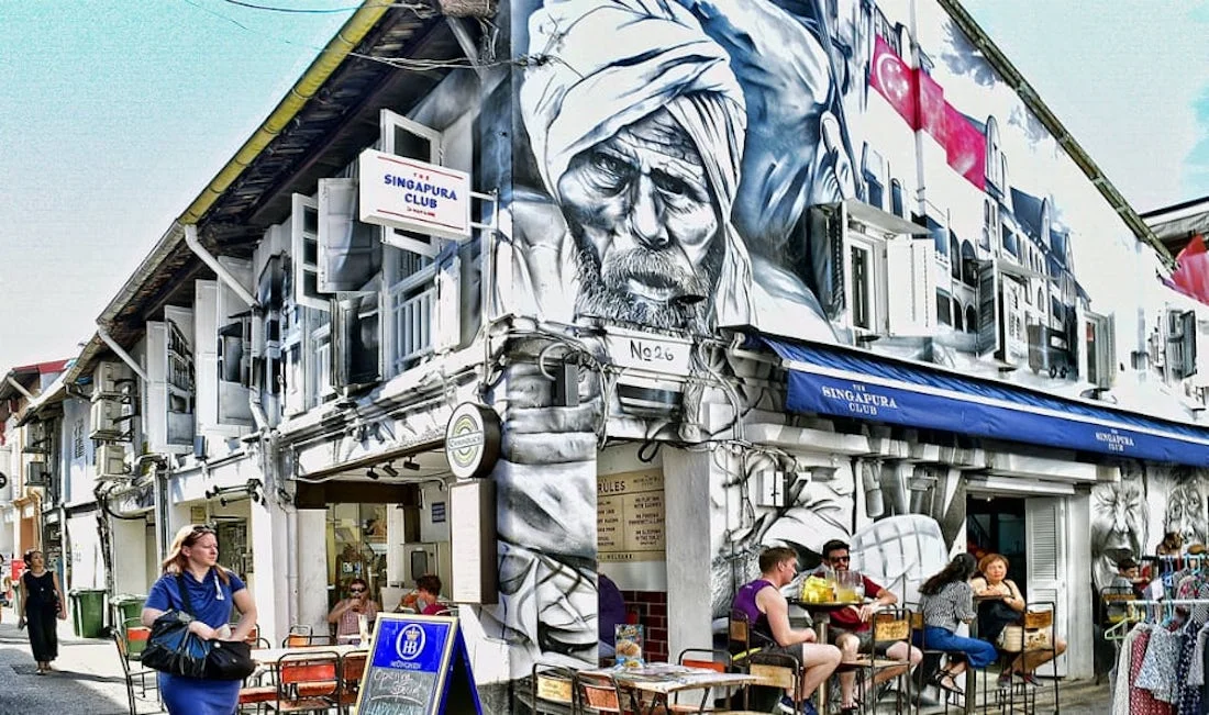 Haji Lane. Photo by The Singapura Club