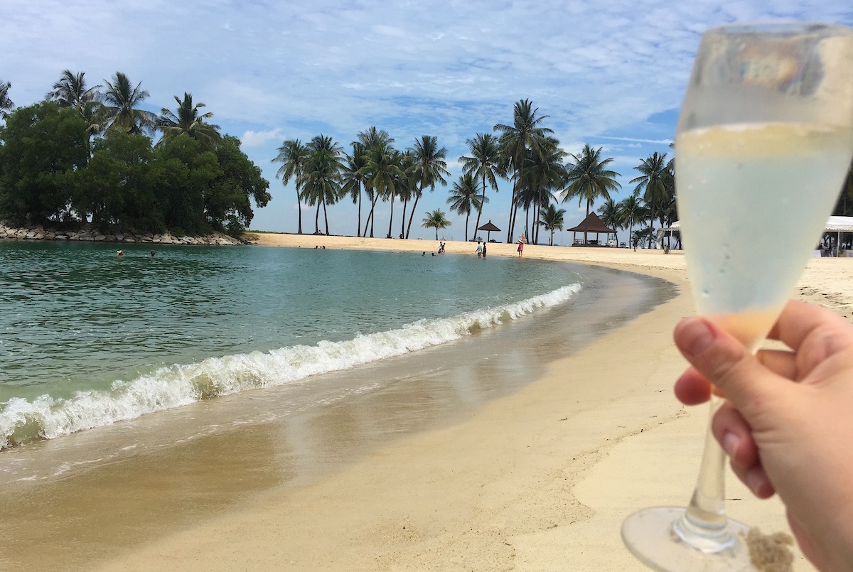 Tanjong Beach, praia em Singapura. Foto: Patti