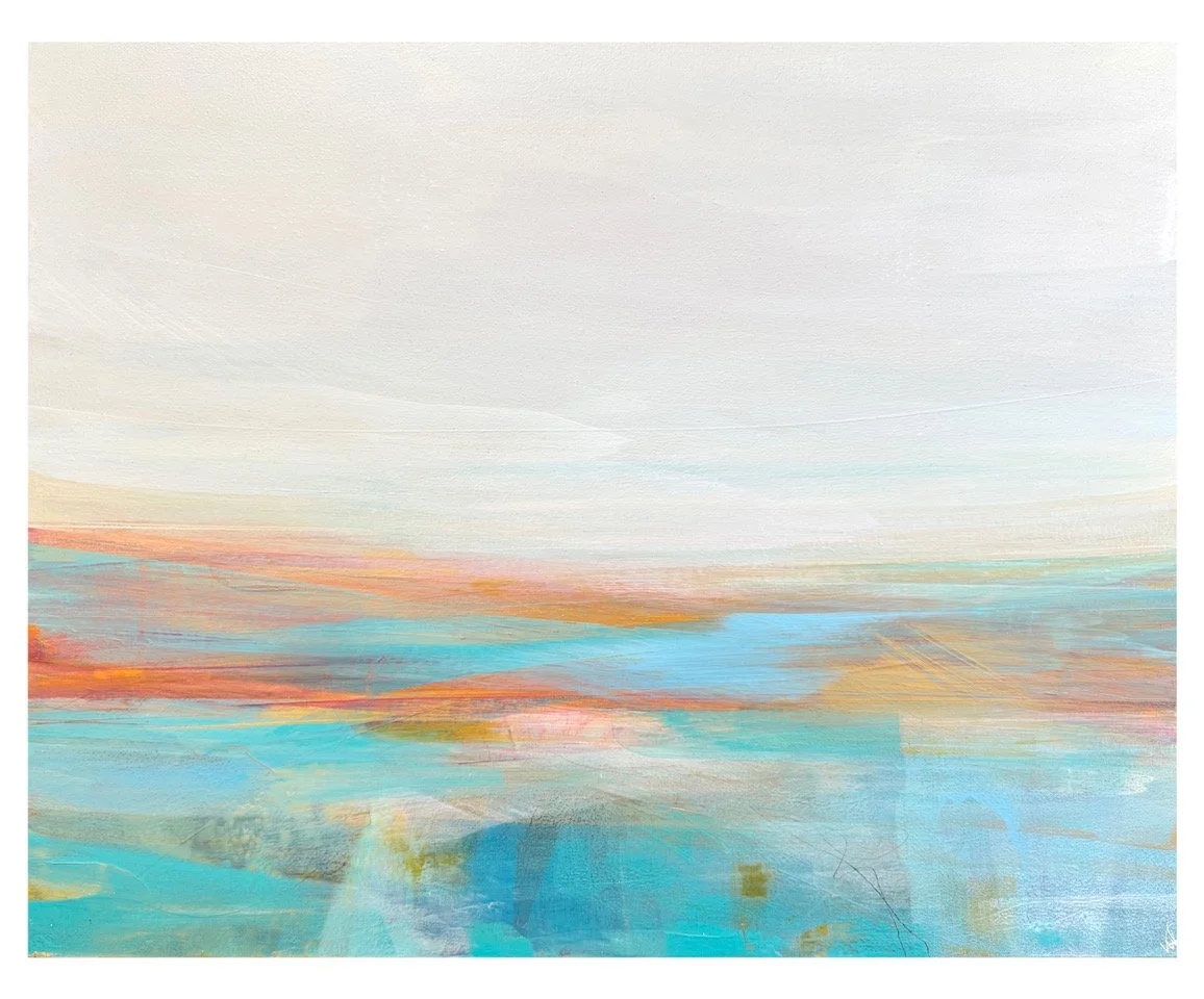 0C653648-94CA-489A-9E99-EA1F0BE62D 2D-02 Inner Flow 50.5cm x 40.5cm (framed 54.5cm x 44.5cm) Acrylic on  wood panel L745 VICTORIA WYLIE.jpeg