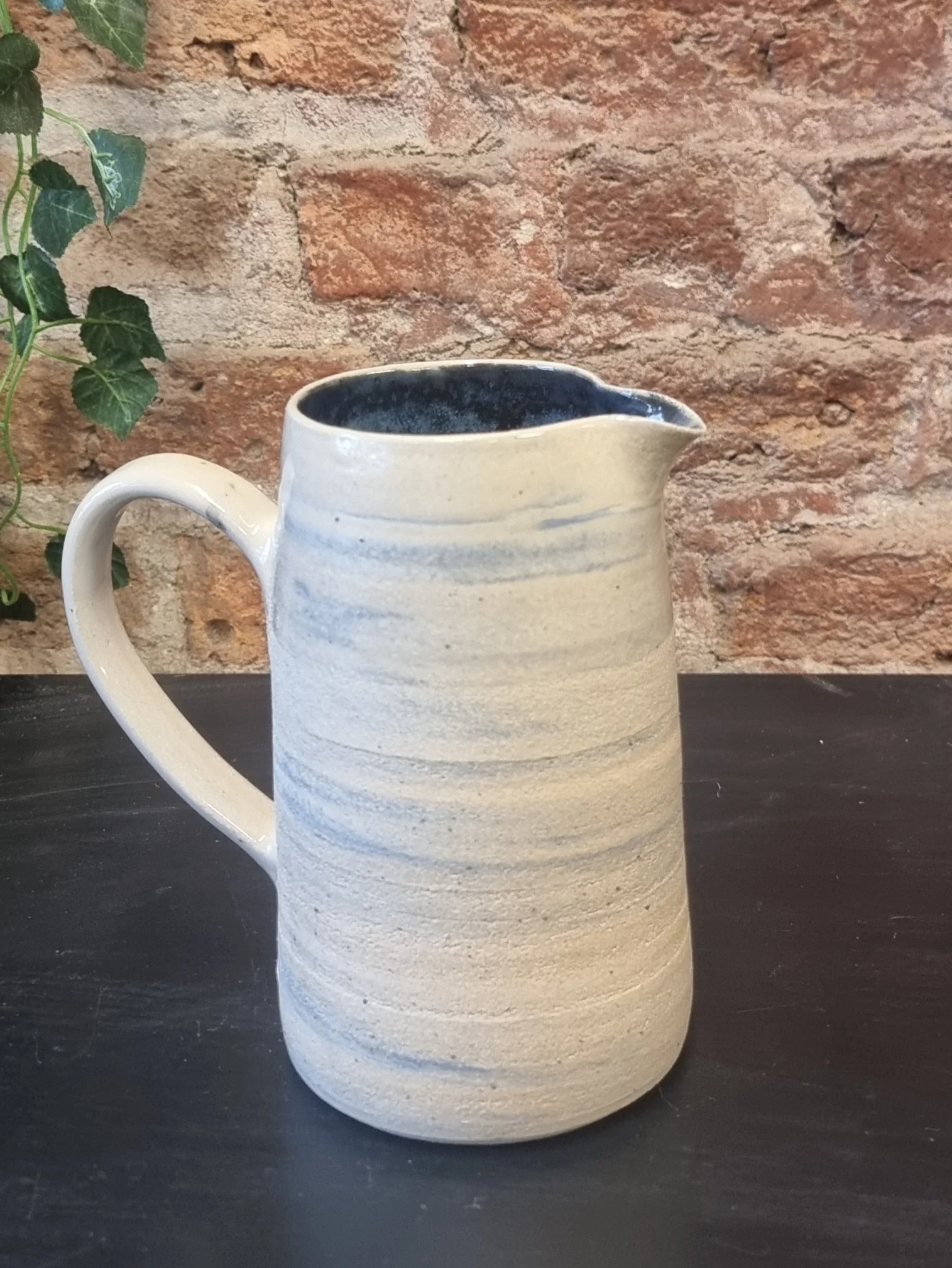 Blue Swirl Jug