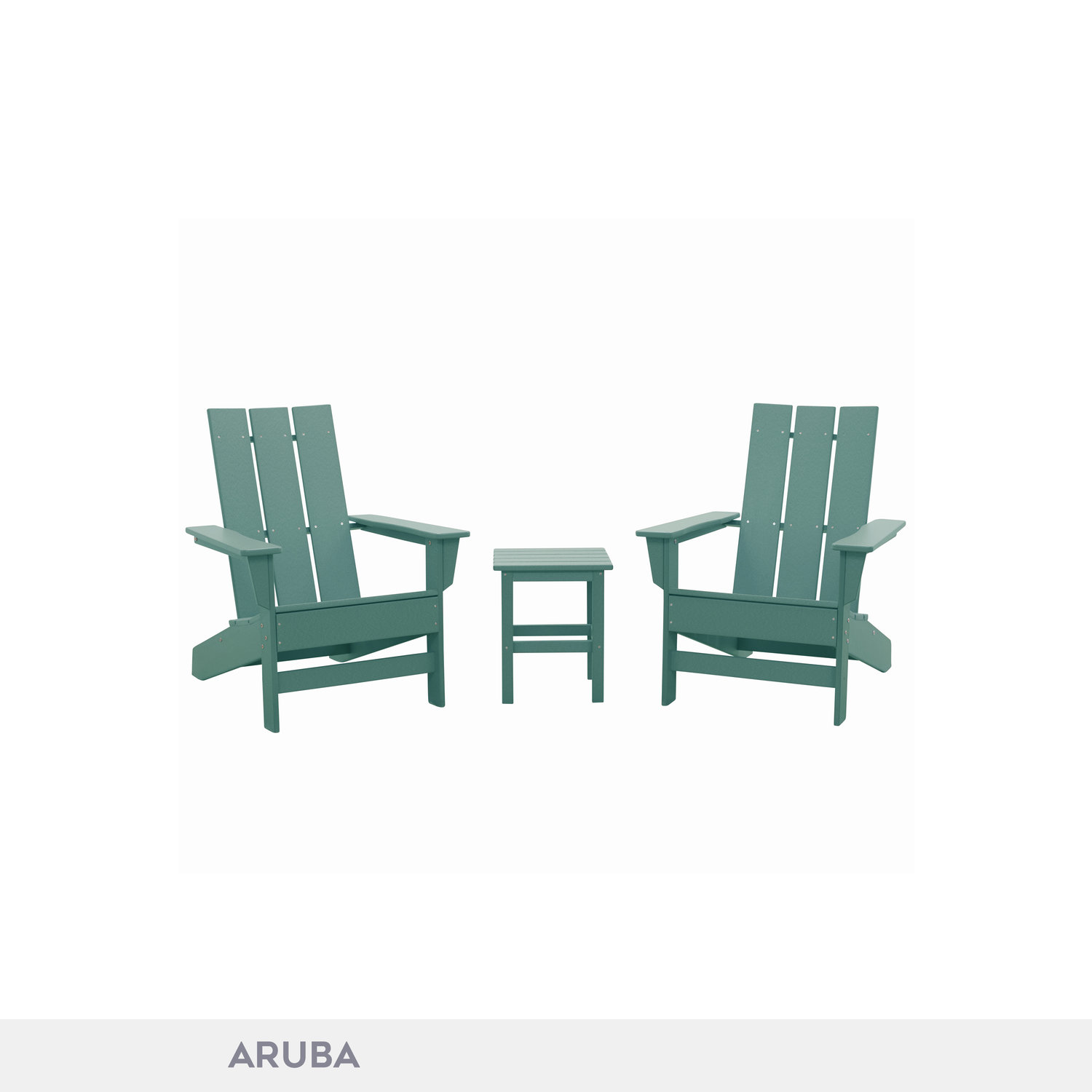 Durogreen Aria Adirondack Chair Set Durogreen Outdoor