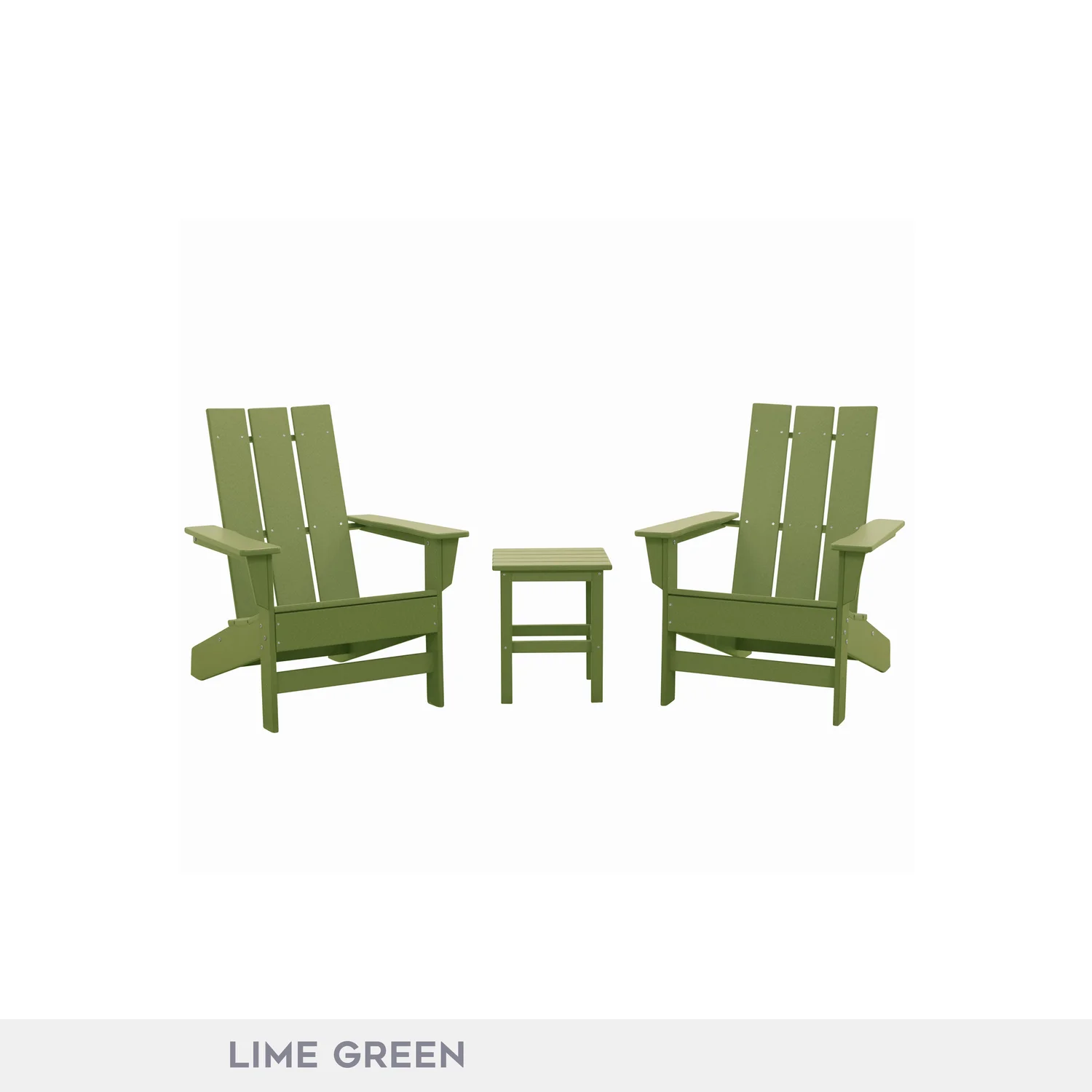 Durogreen Aria Adirondack Chair Set — Durogreen Outdoor