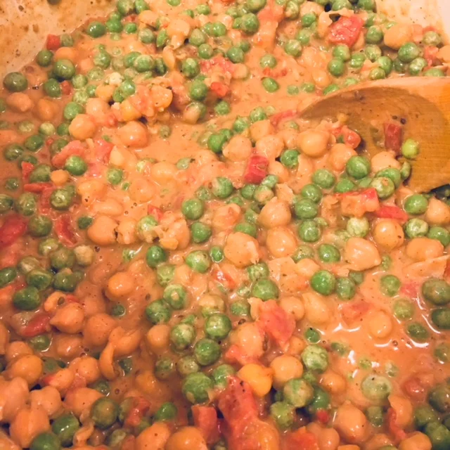 Rani Lakshmi's Almond Butter Chana