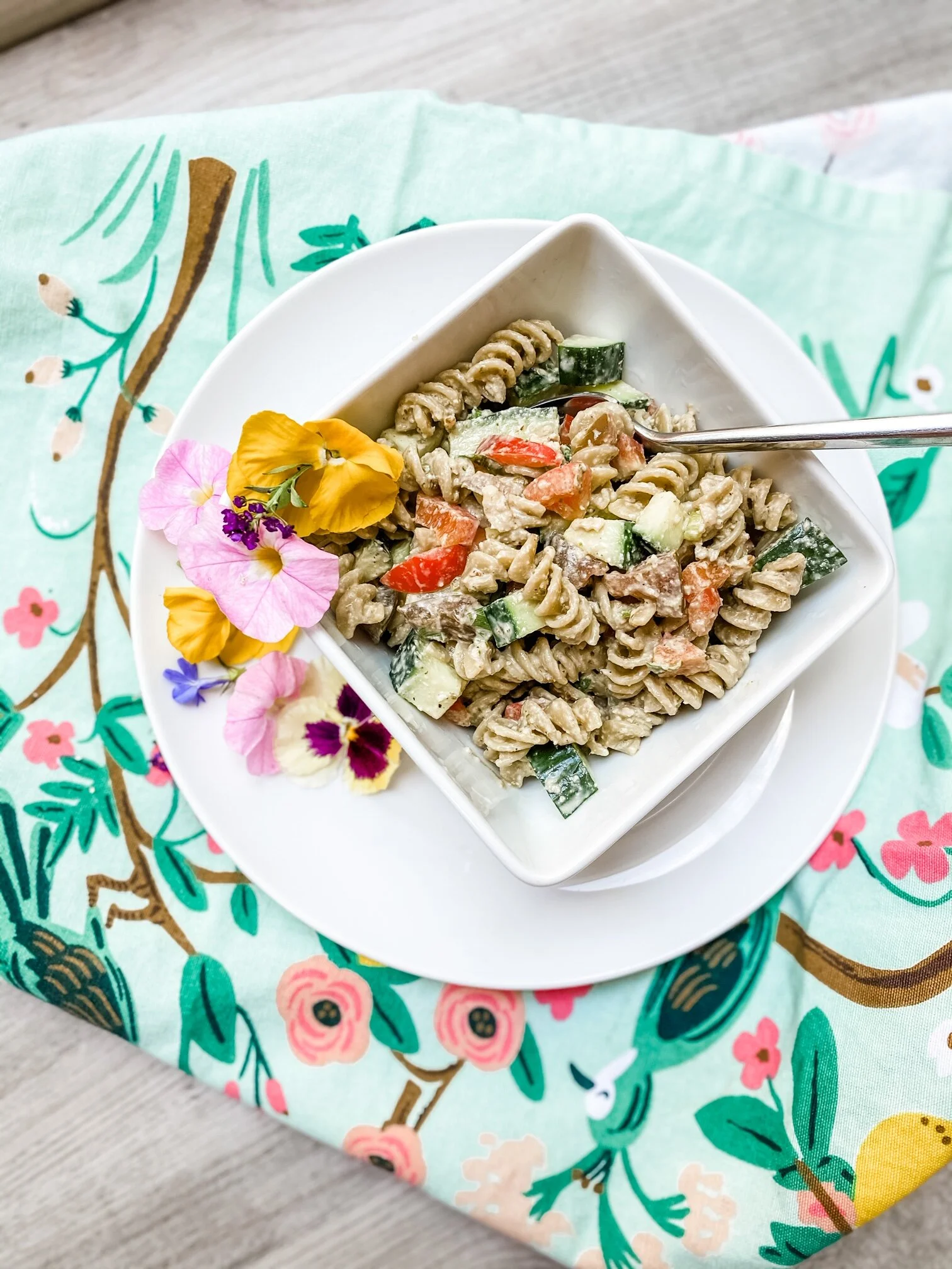 Summer Series: Rainbow Pasta Salad