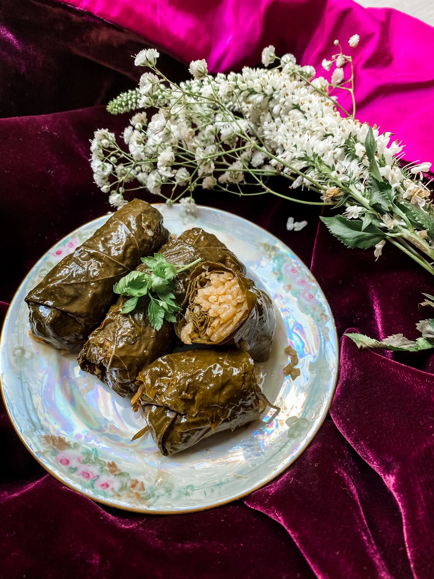 The Black Flamingo: Grape Leaves