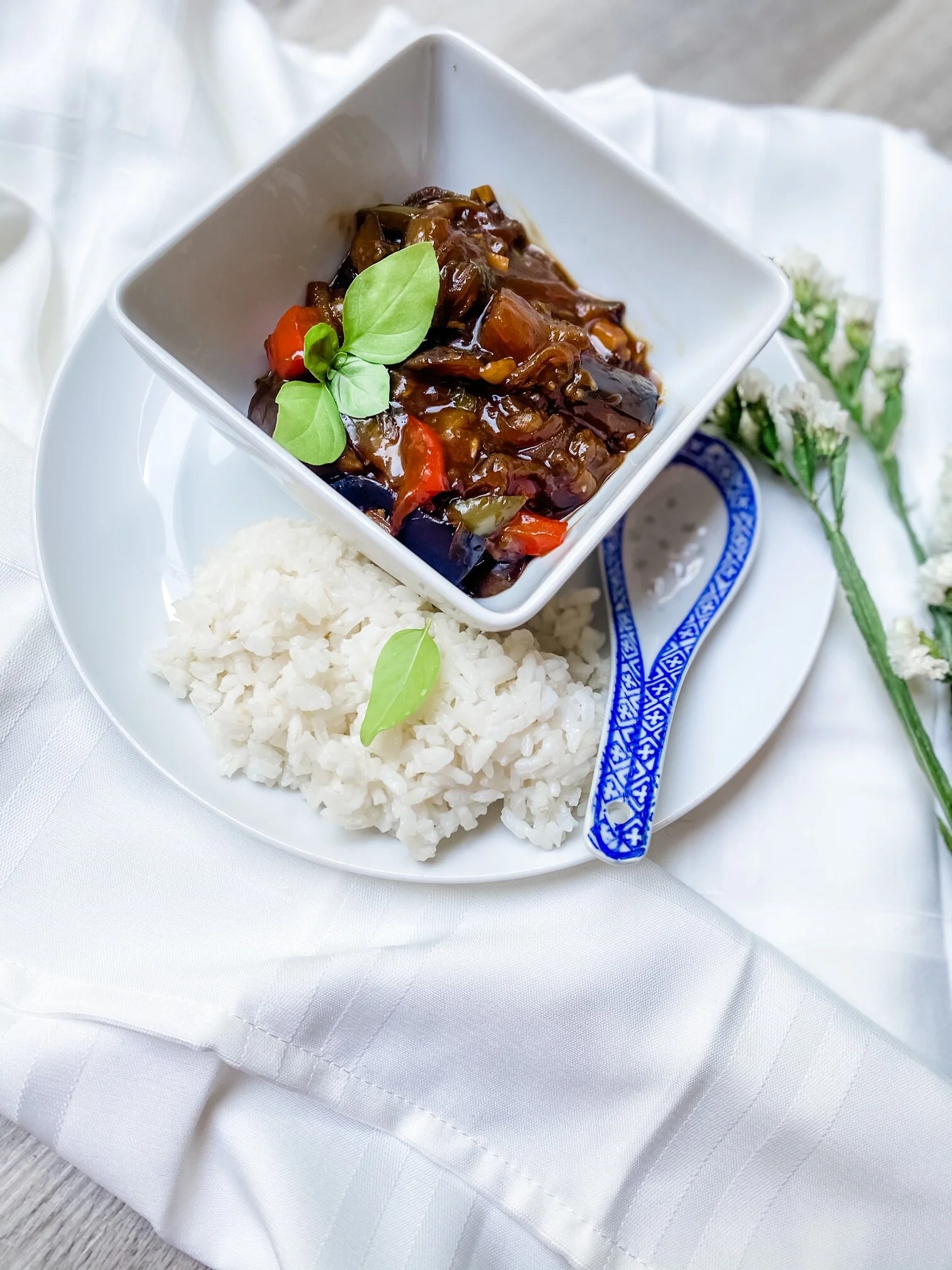 Summer Series: Thai Basil Eggplant