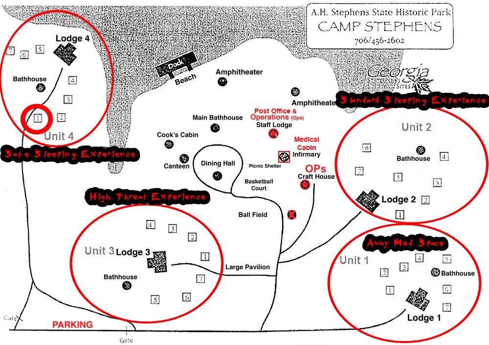 A.H. Stephens Map