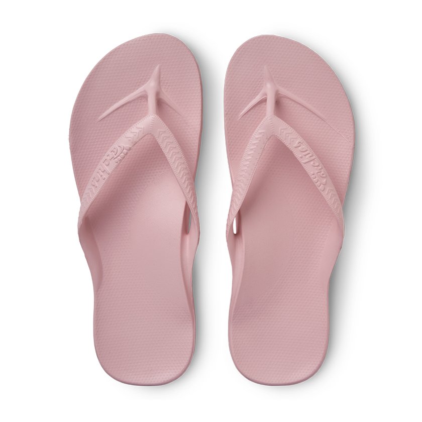 Archies_Thongs_- Pink -_Arch_Support_Sandals_Birds_Eye_View.jpg