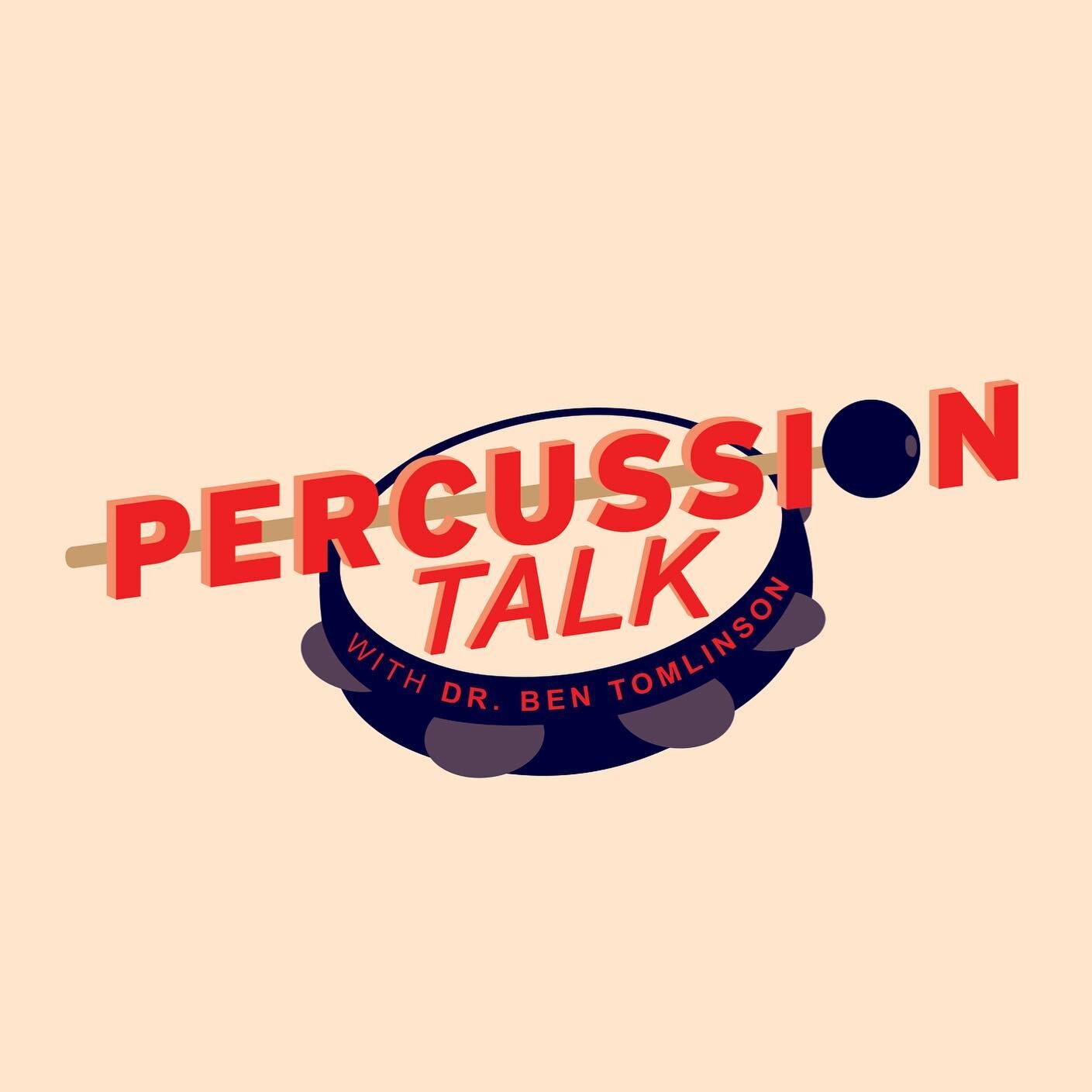 Excited to debut a new look for my blog in a new Percussion Talk post! @jb.grafiks really knocked this logo out of the park, and I&rsquo;m really happy where we ended up. 

In this new post, I share some tips and tricks about mallet selection, and so