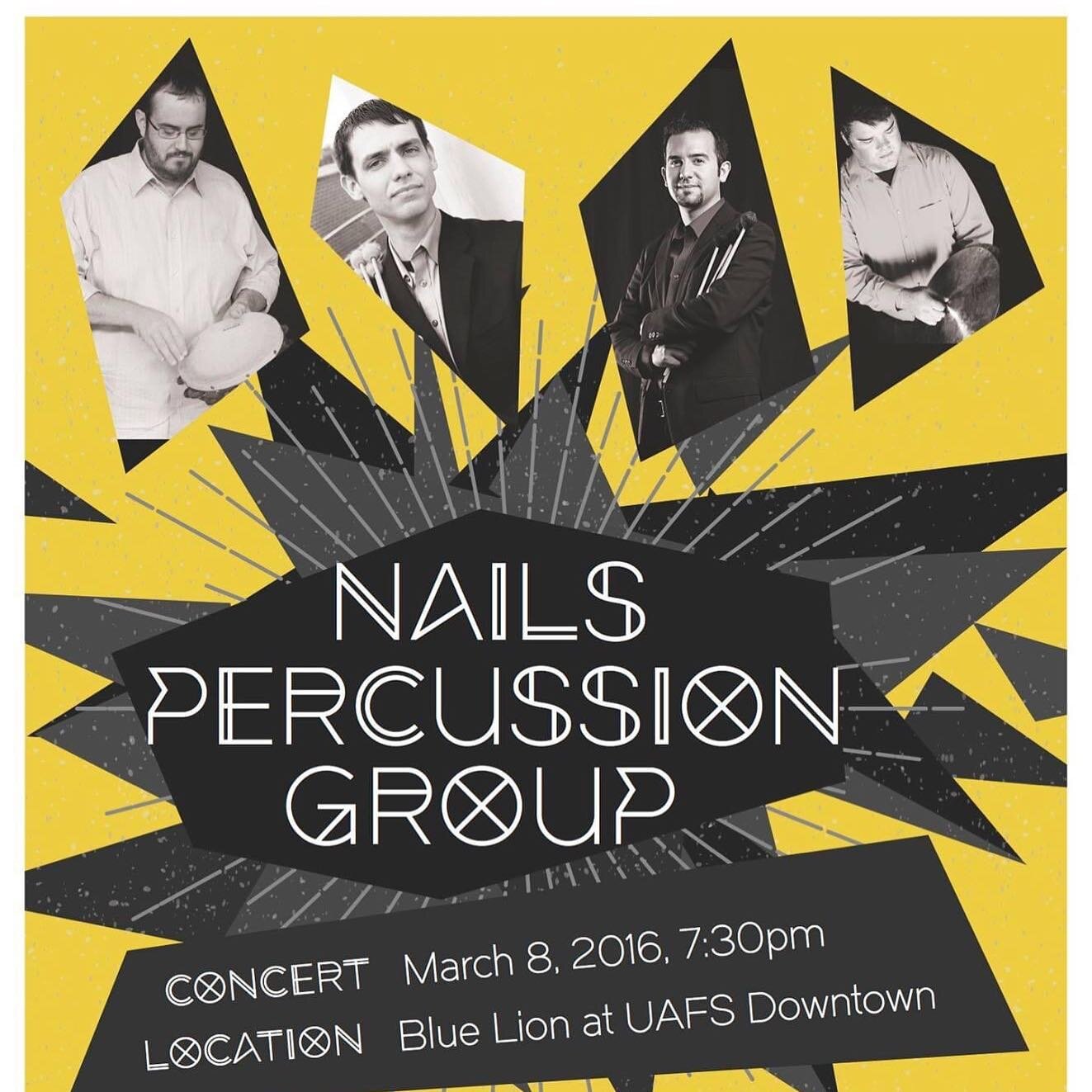 Throwback Thursday to 5 years ago today! Wow, This feels like yesterday. Can&rsquo;t wait to do it again with these guys! #music #percussion #percussionist #percussionensemble #stephenfaustinstateuniversity #nacogdoches @groverpro @pearladamspercussi